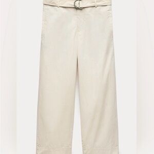 NWT Zara Woman Beige Chinos